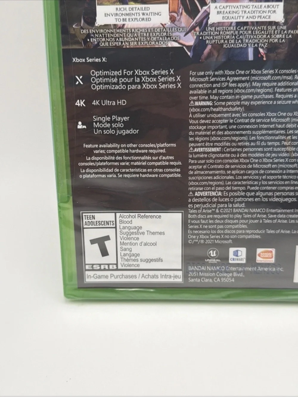 Tales of Arise - Xbox (Green)